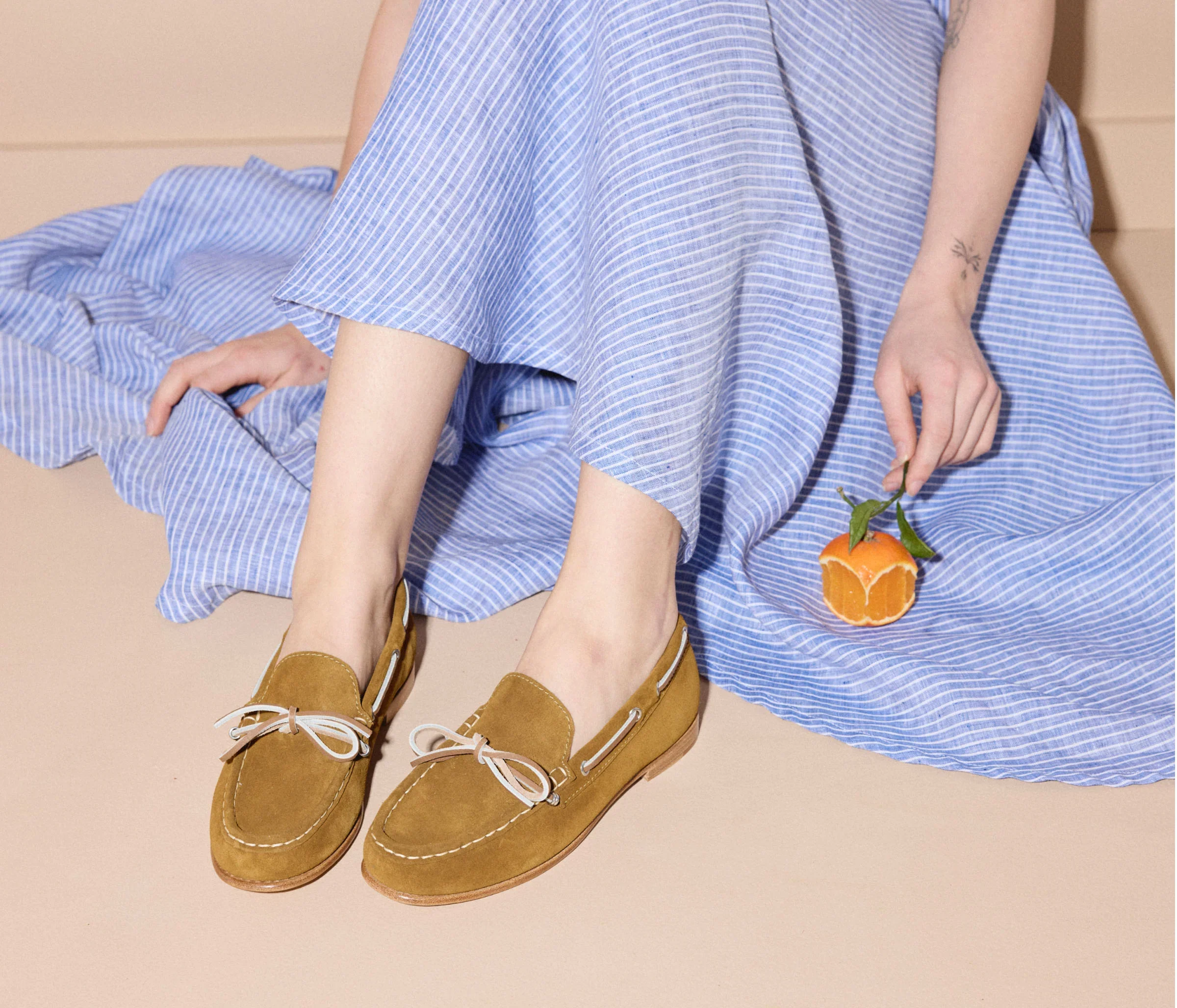 Morgan Loafers in Bog Suede - Image 2