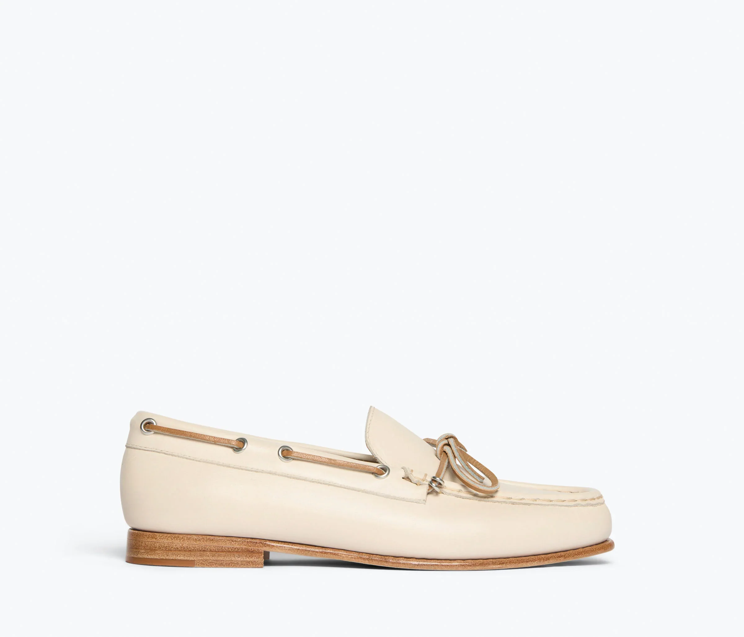 Morgan Loafers in Bone Calf - Image 3