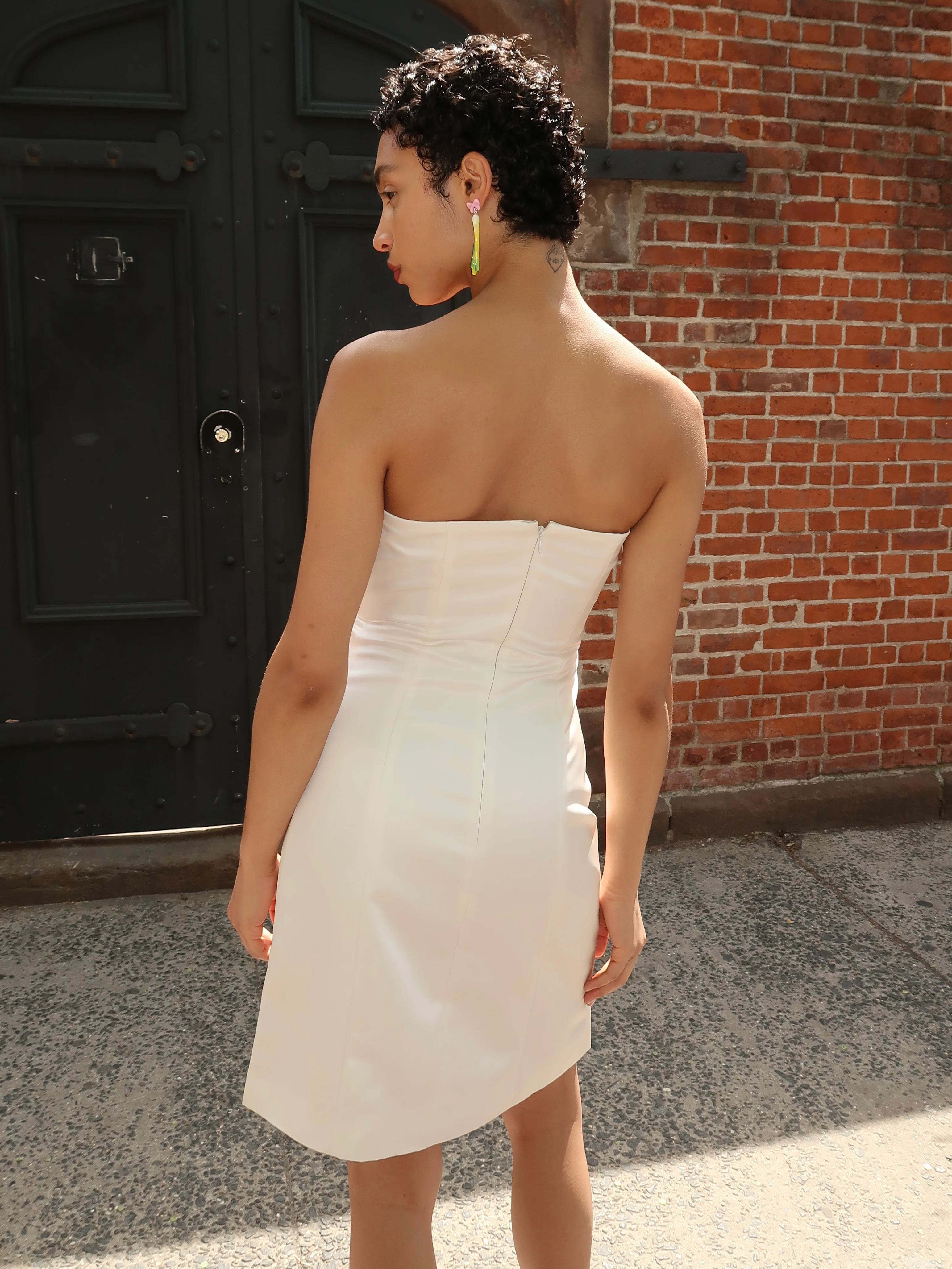 Negi Dress in Champagne - Image 3