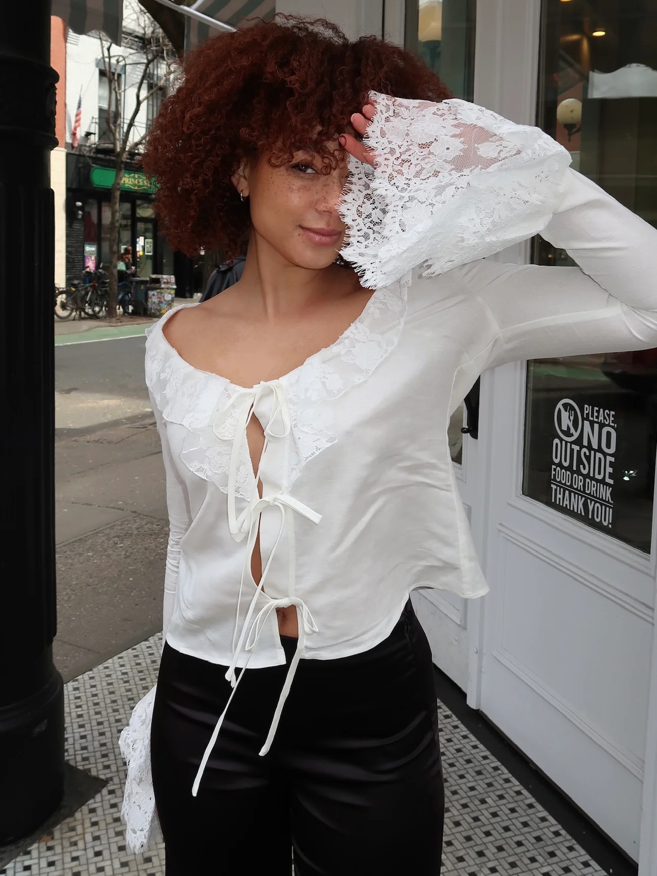 Nikki Top in White - Image 2