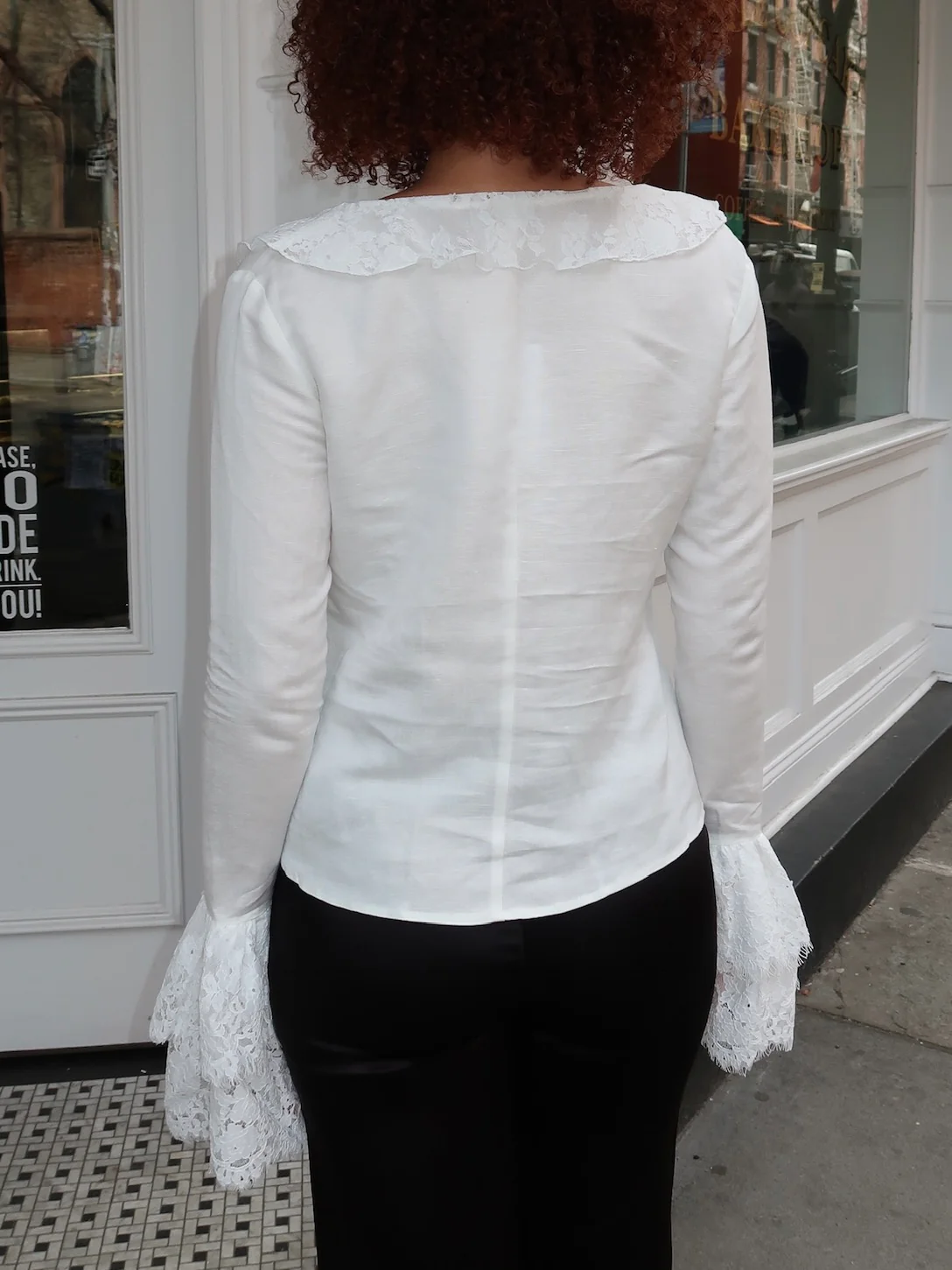 Nikki Top in White - Image 3