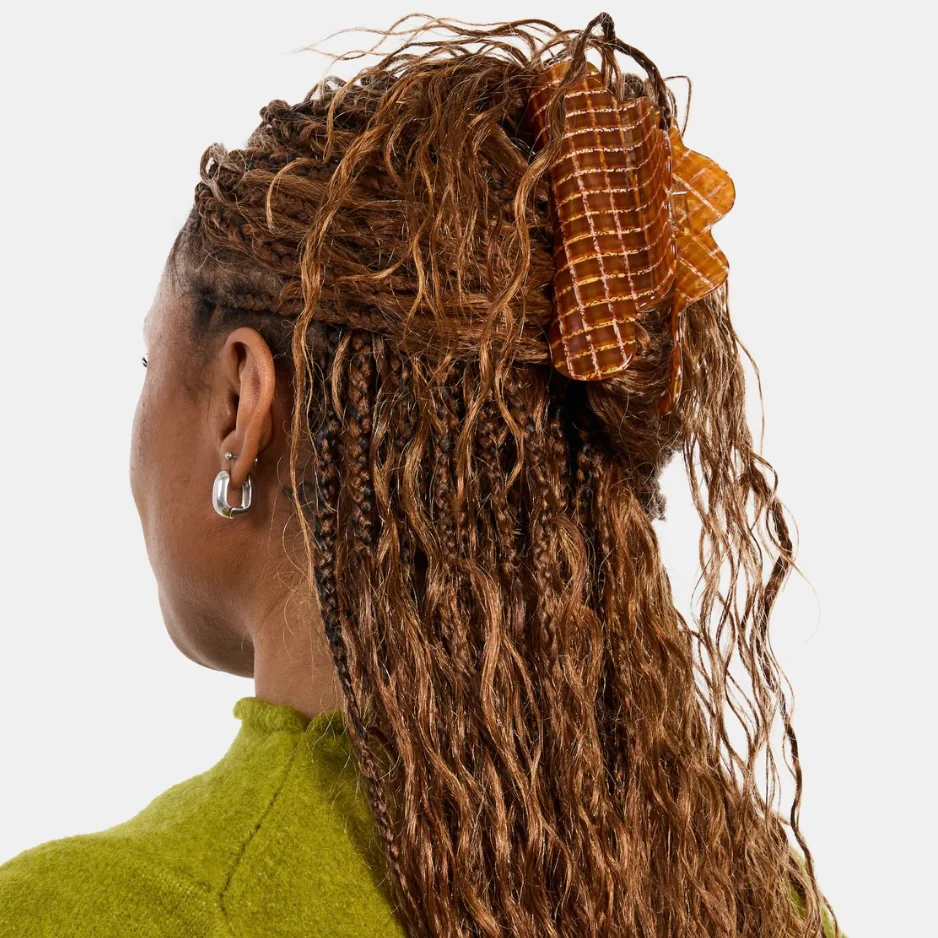 Nimbus Claw in Caramel Plaid - Image 2