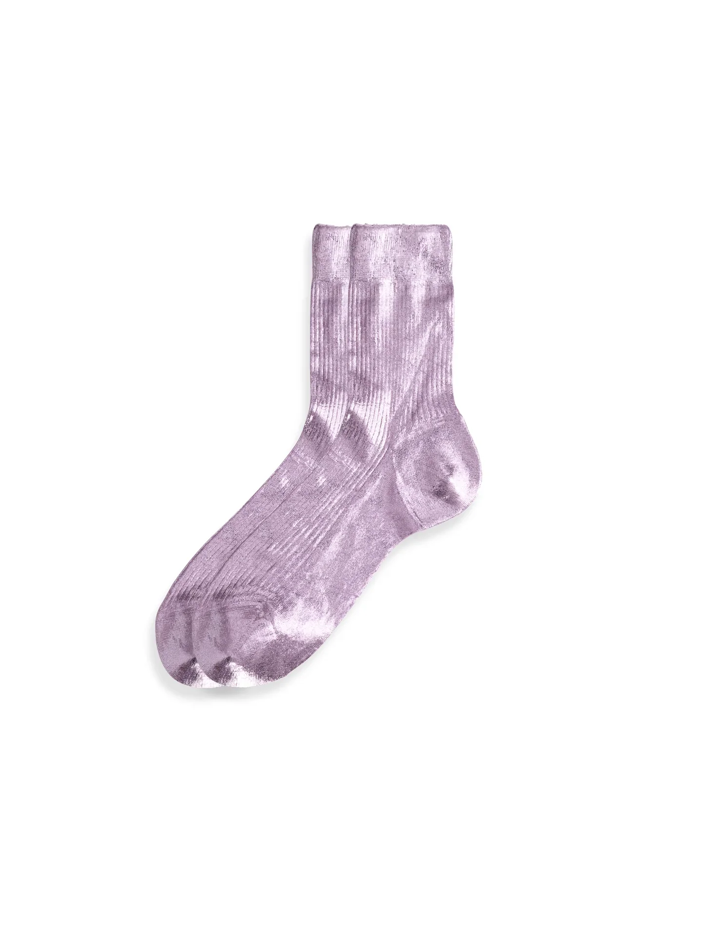 One Ribbed Laminated in Lilac