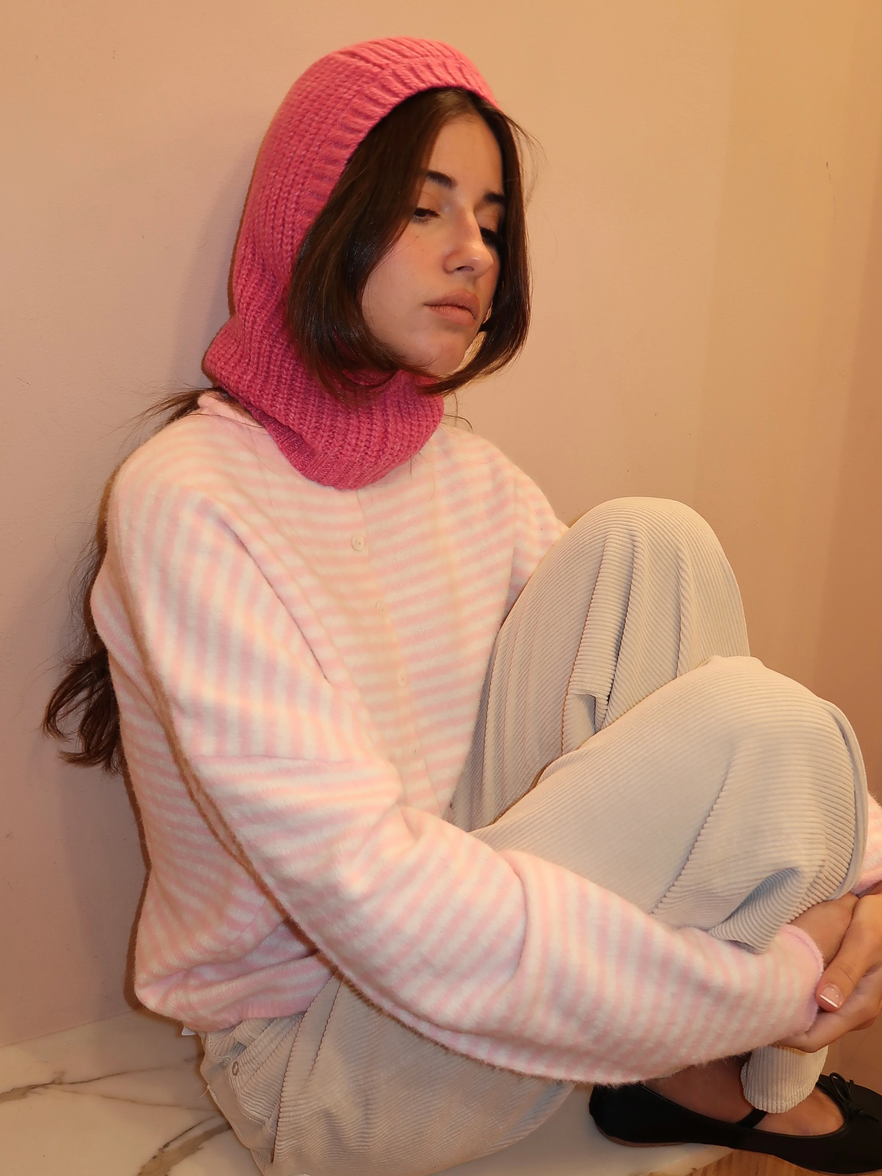 Pink Jude Balaclava in Pink - Image 4