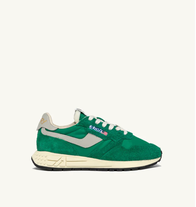 Reelwind Low in Nylon/Crack/White/Green