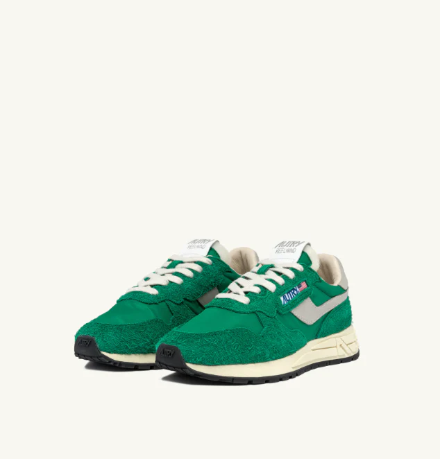 Reelwind Low in Nylon/Crack/White/Green - Image 2