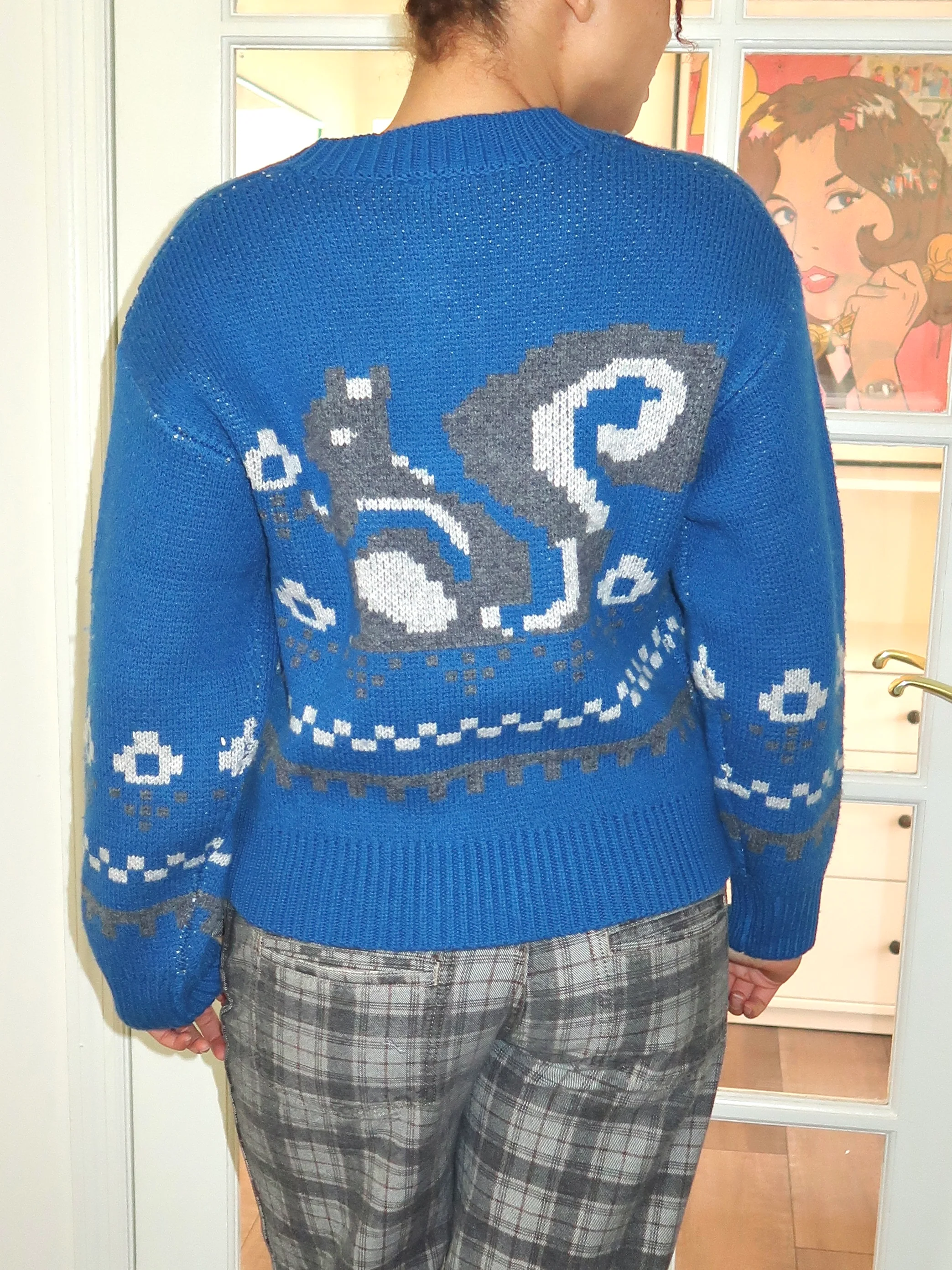 Romily Jumper/Cardigan in Novelty Squirrel - Image 2