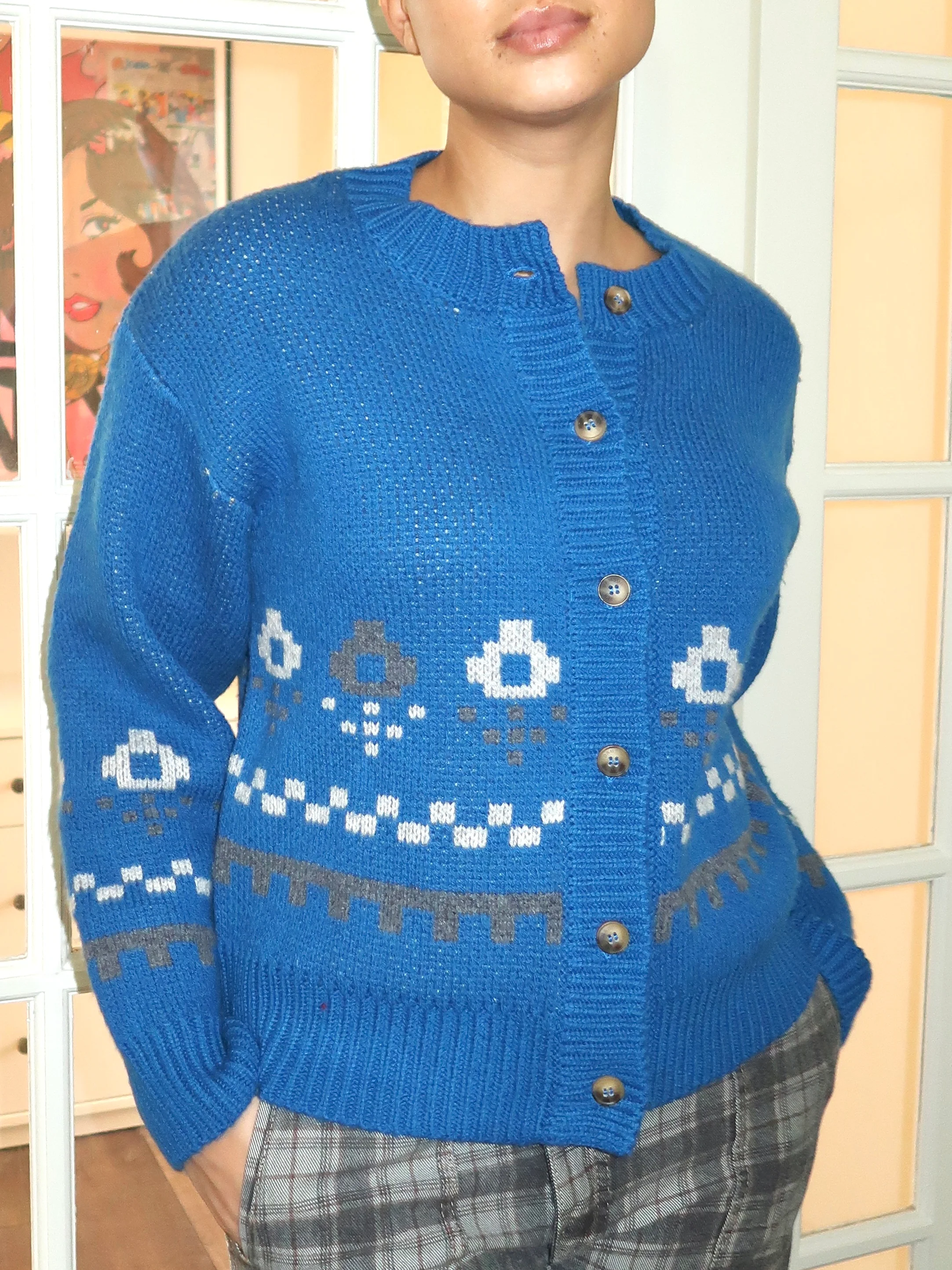 Romily Jumper/Cardigan in Novelty Squirrel - Image 4