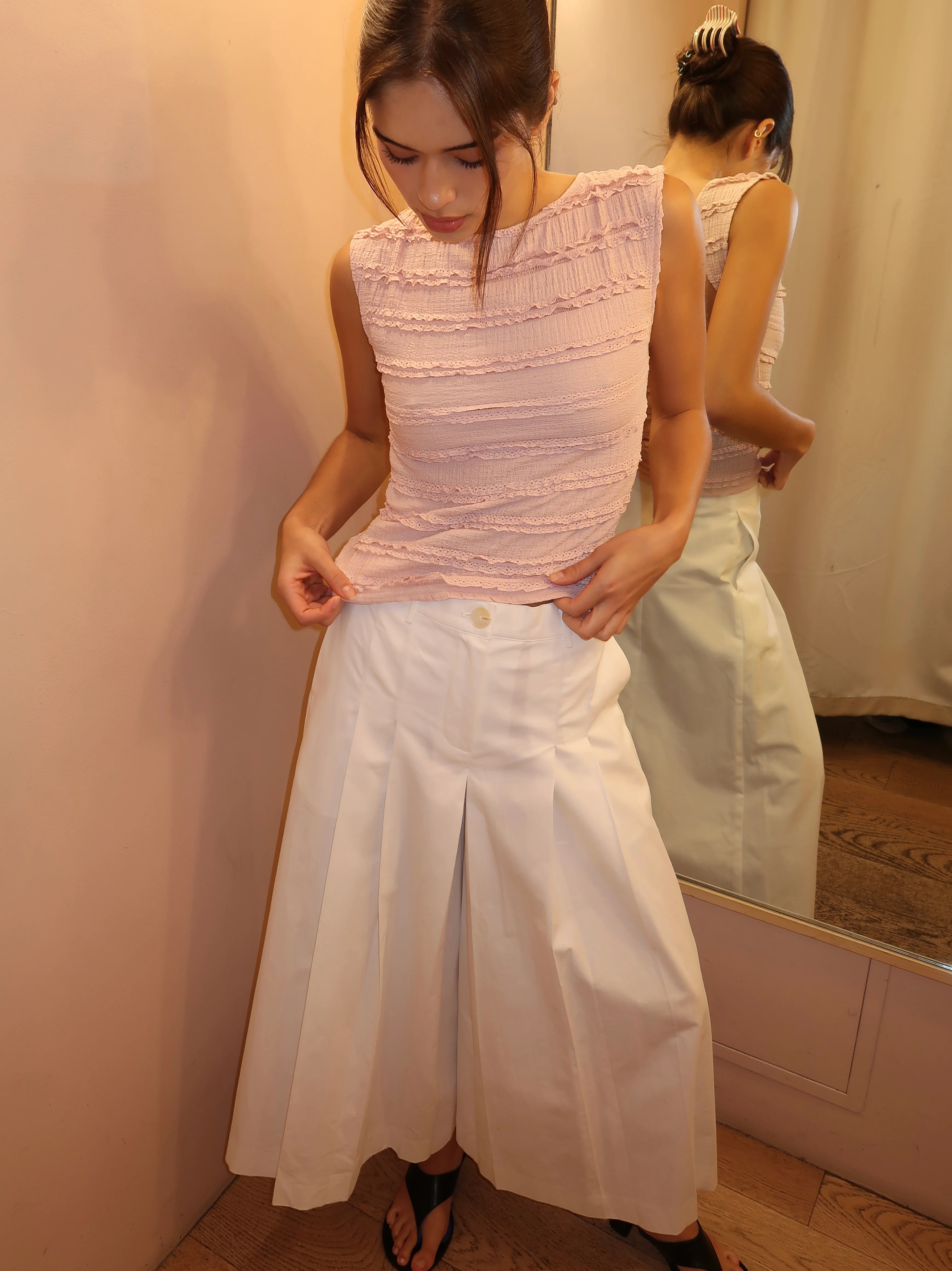 Rowen Pants in White - Image 2