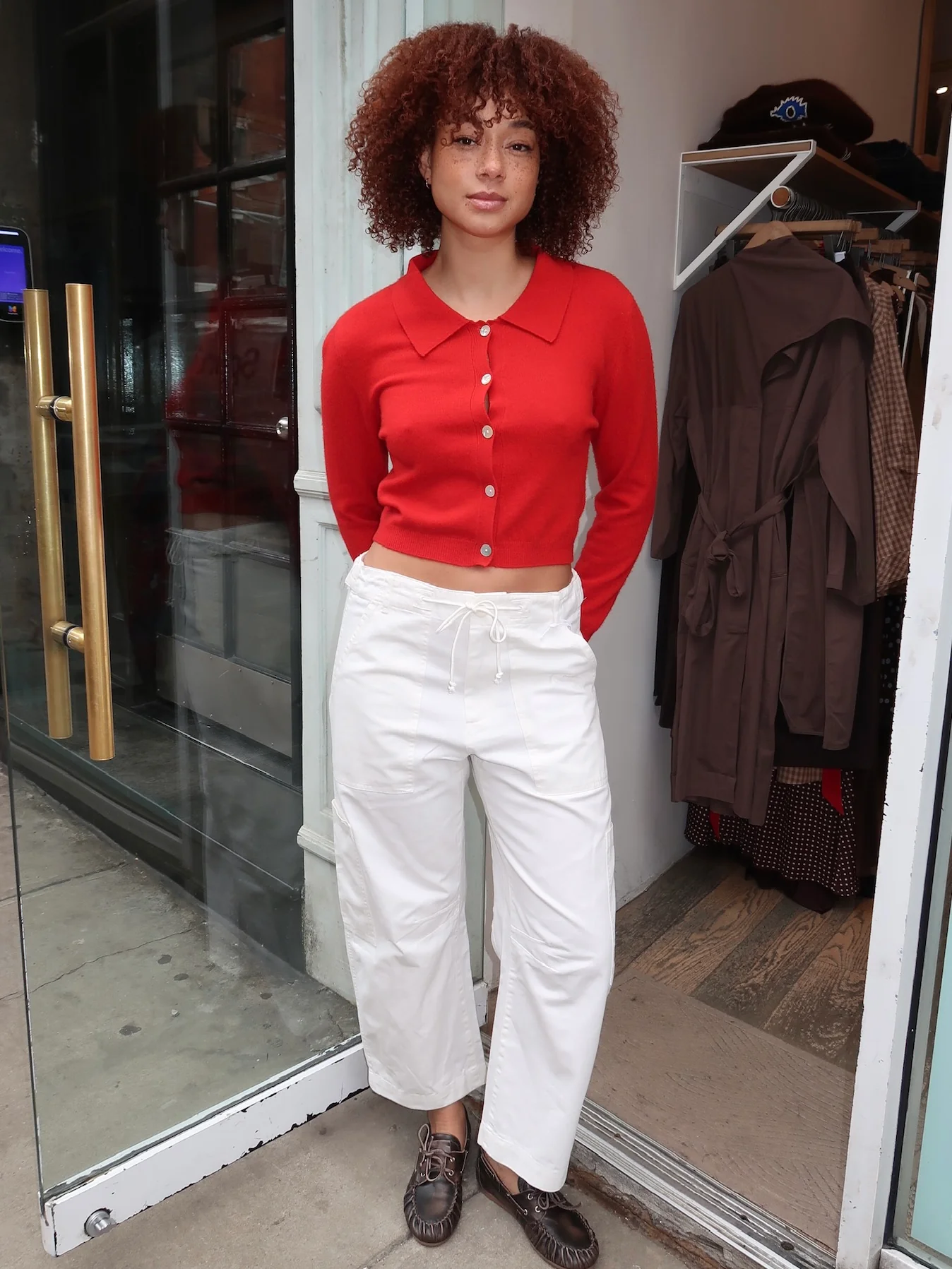 Sabrina Pants in White - Image 2