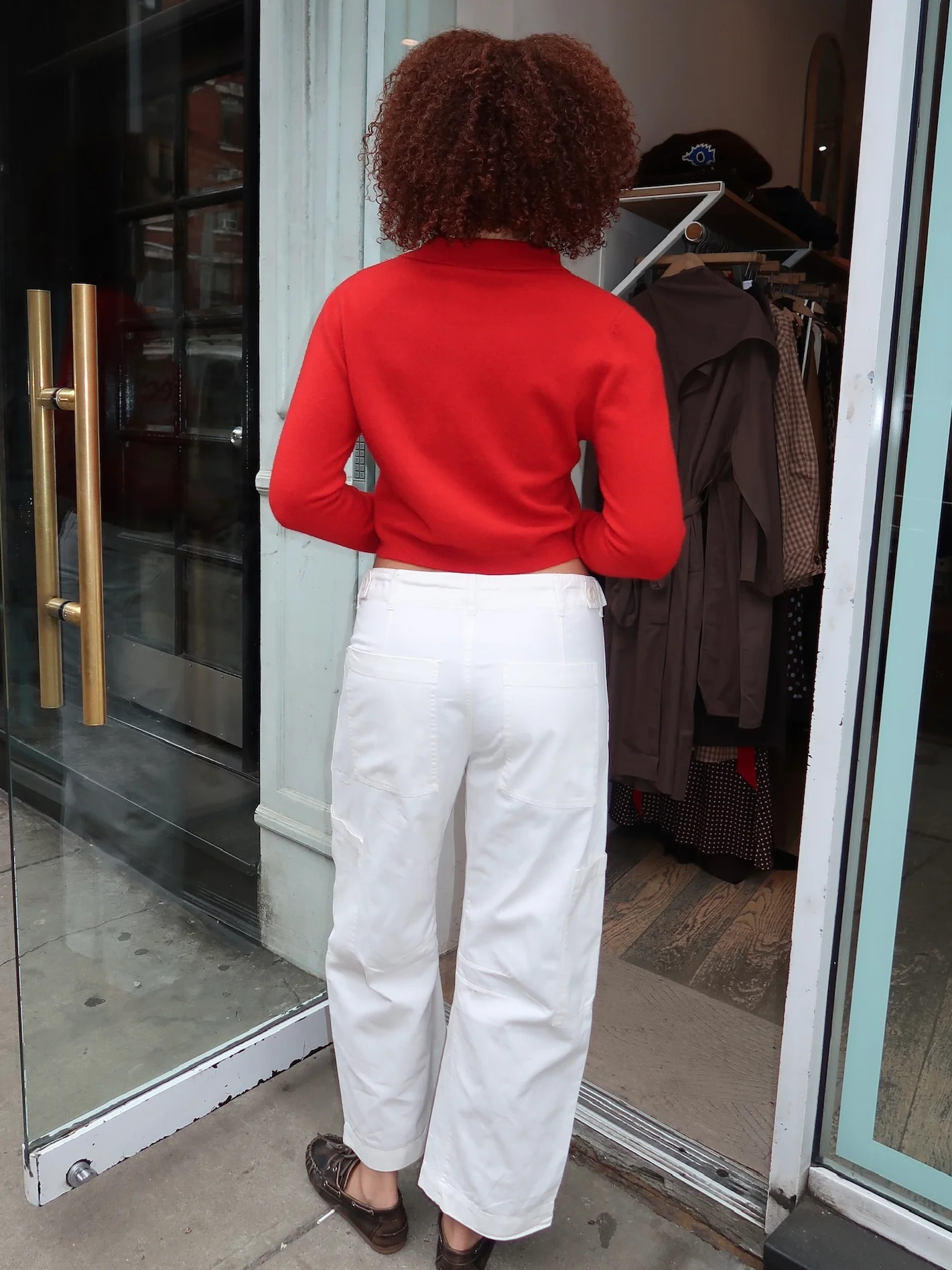 Sabrina Pants in White - Image 3