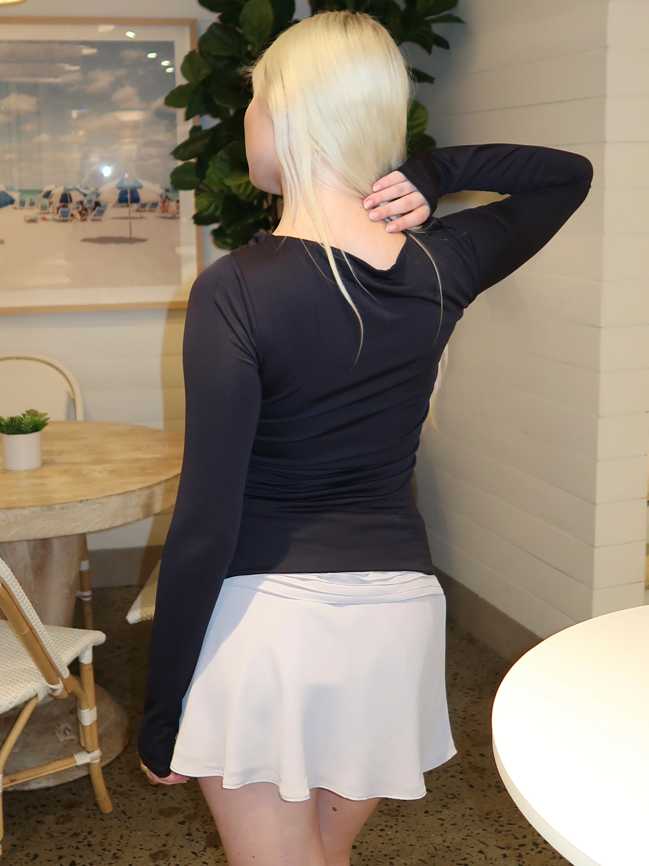 San Vicente Top in Midnight - Image 3