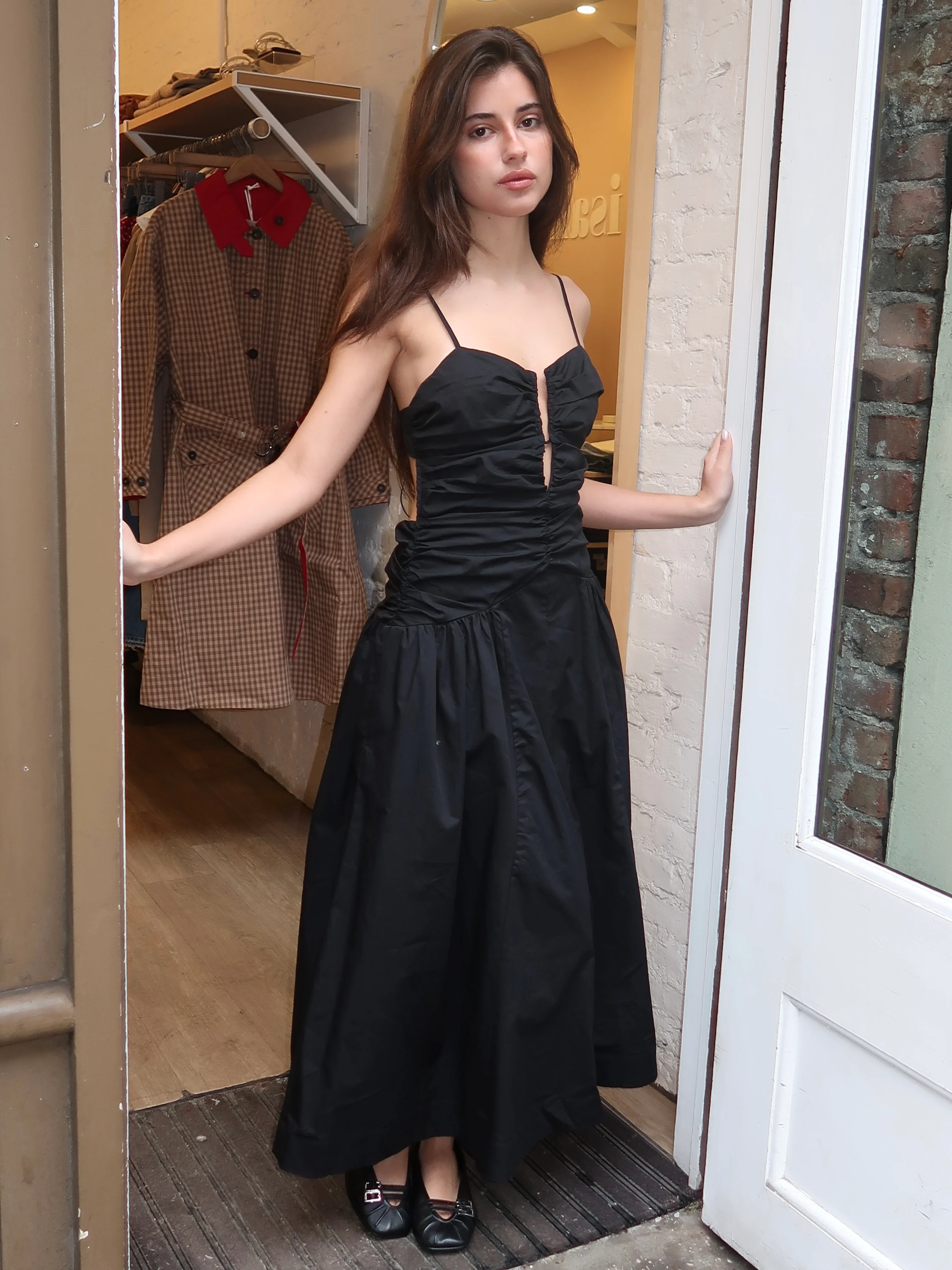 Sawtelle Dress in Black - Image 4
