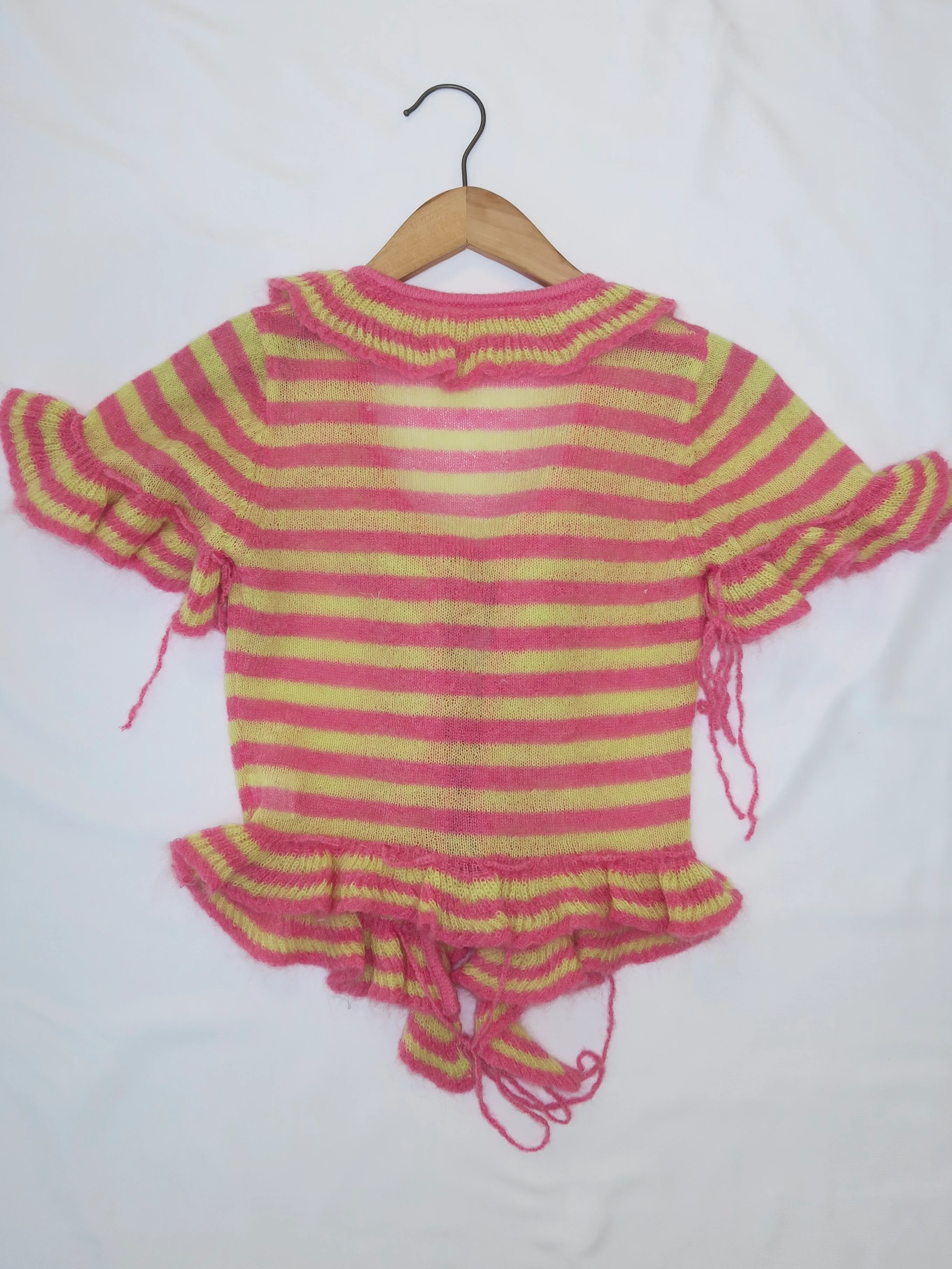 Siedra Sweater Top in Pink Lemon - Image 3