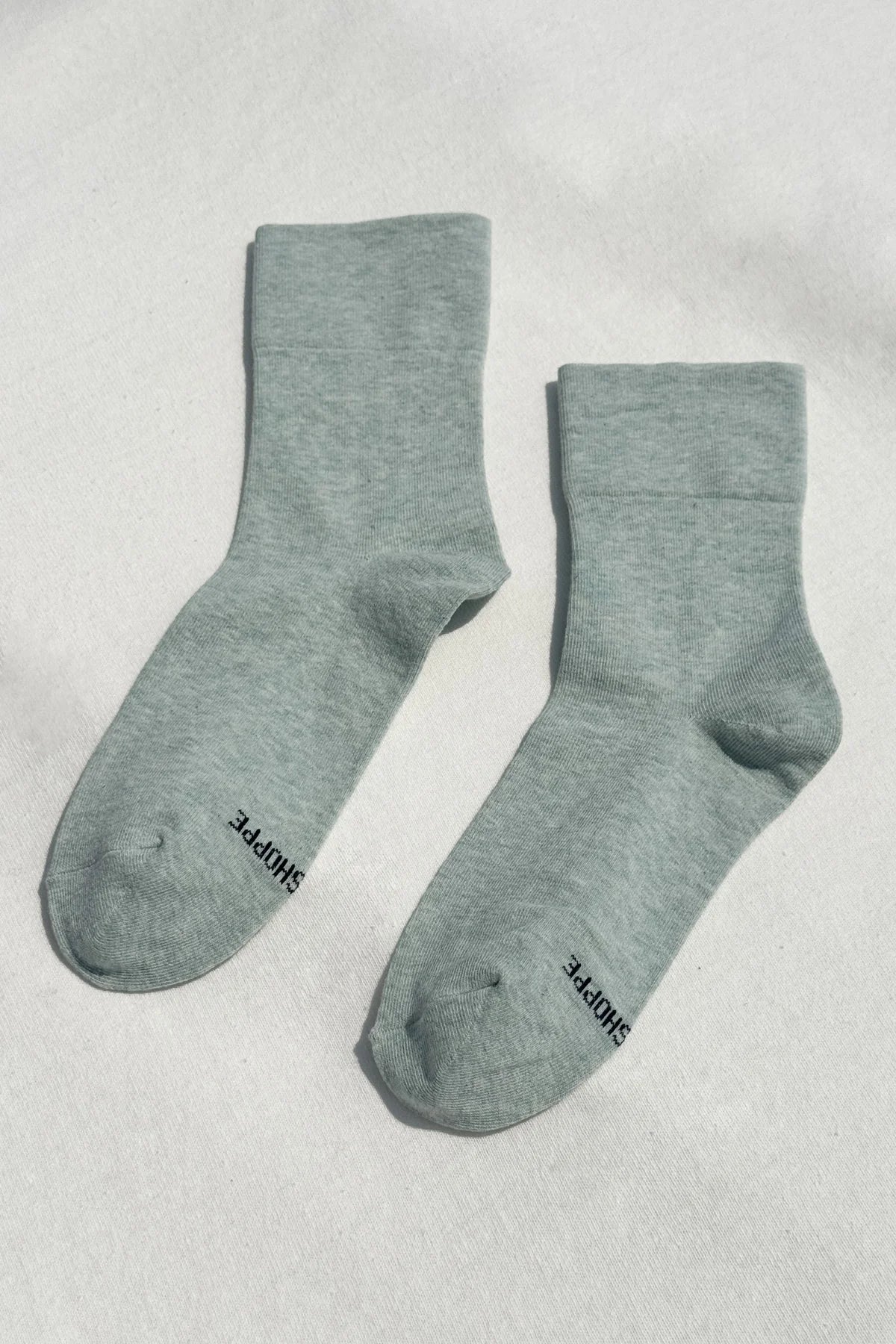 Sneaker Socks in Seafoam