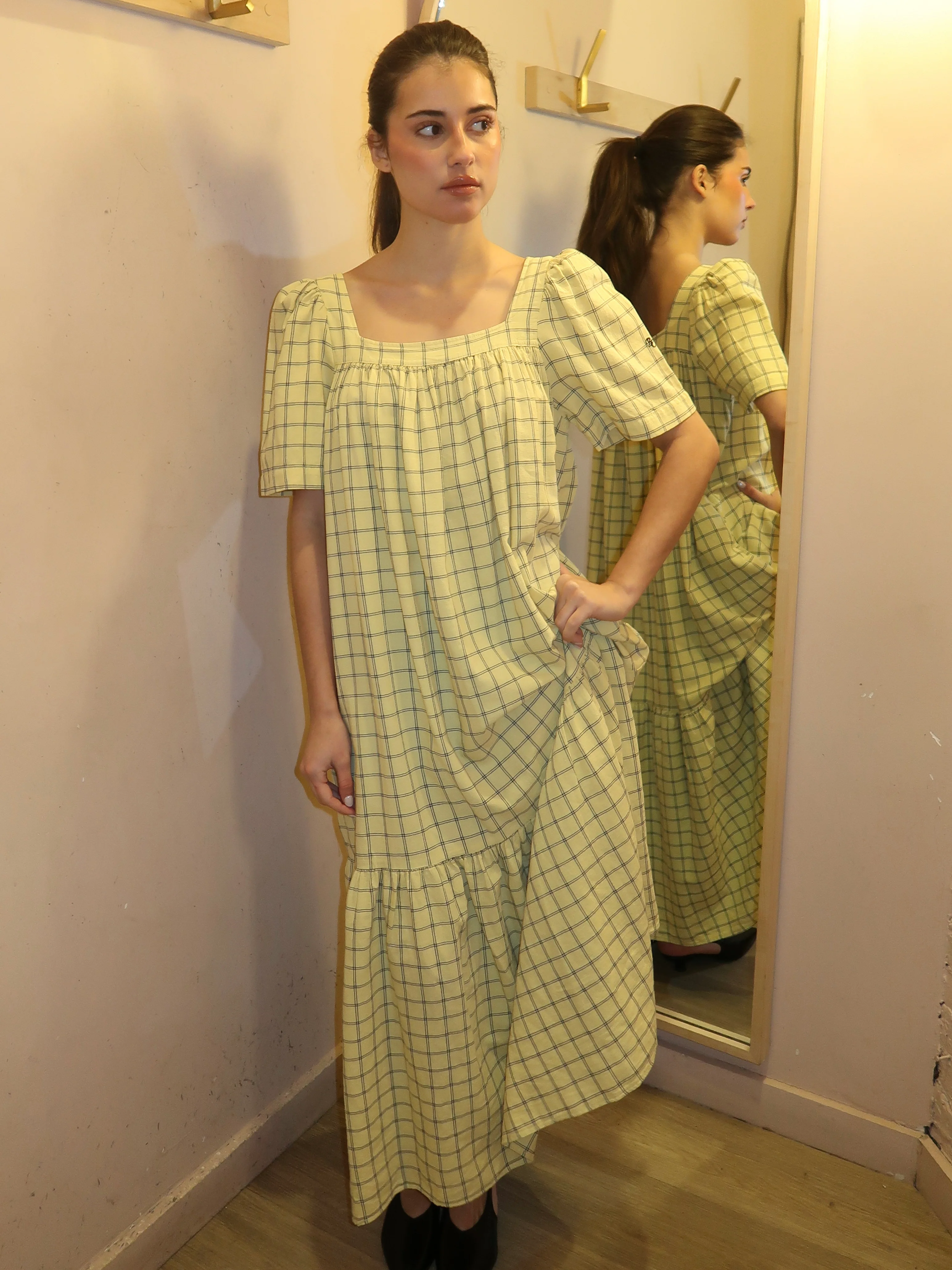 Spicy Window Bambula Crep Dress - Image 2