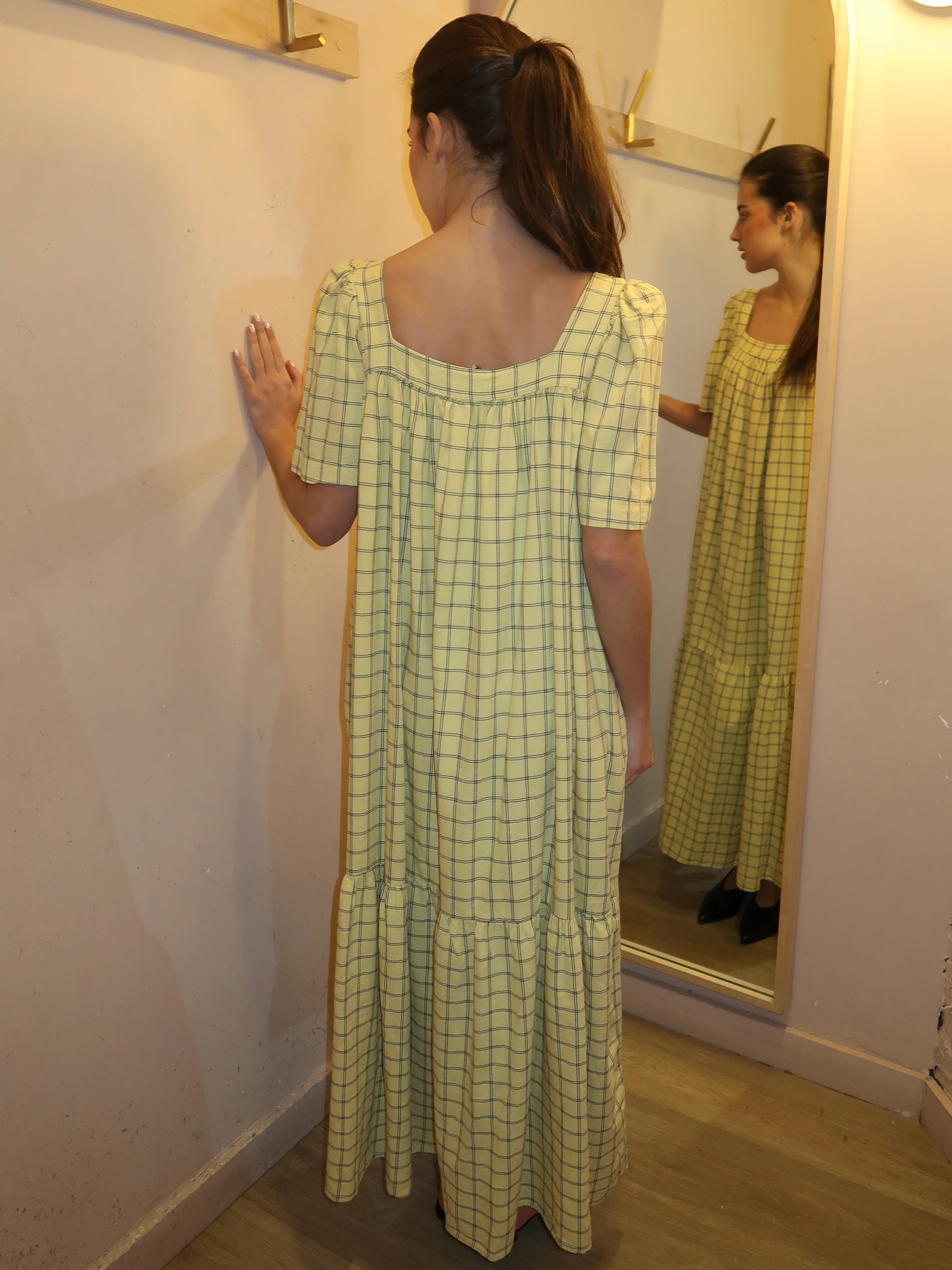 Spicy Window Bambula Crep Dress - Image 3
