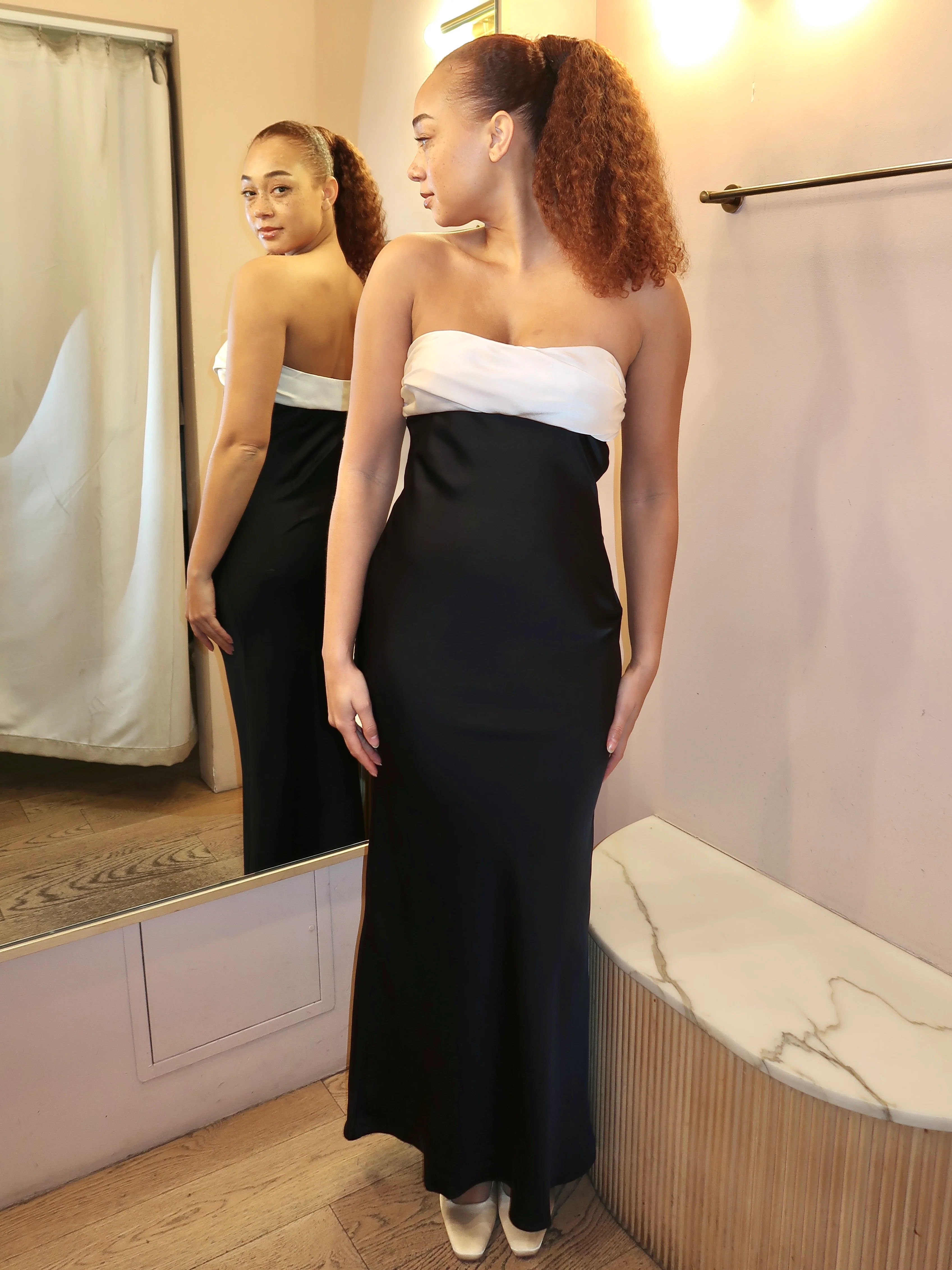 Sunset Dress in Black - Image 2