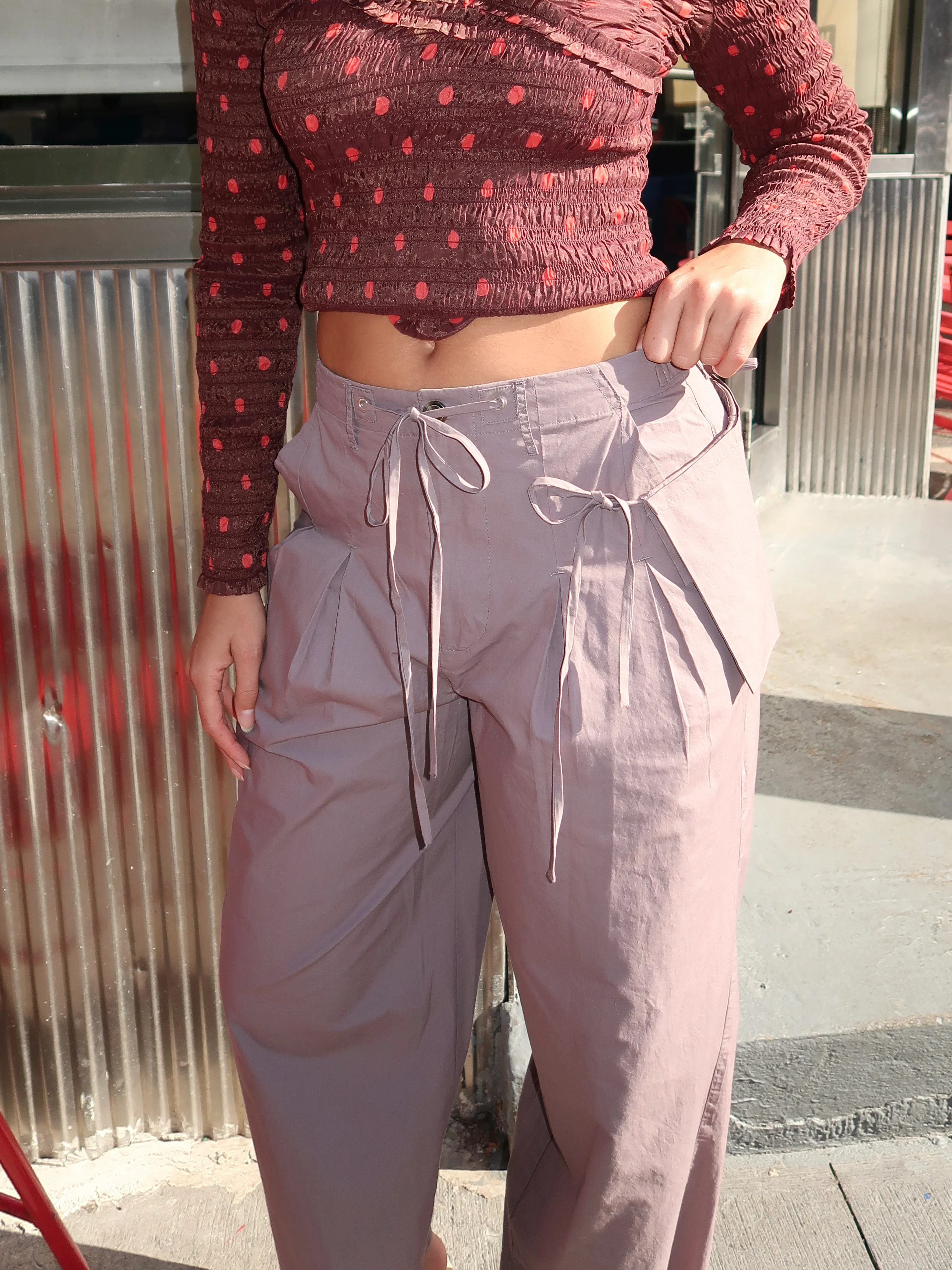 Tatiana Trouser in Grey - Image 2