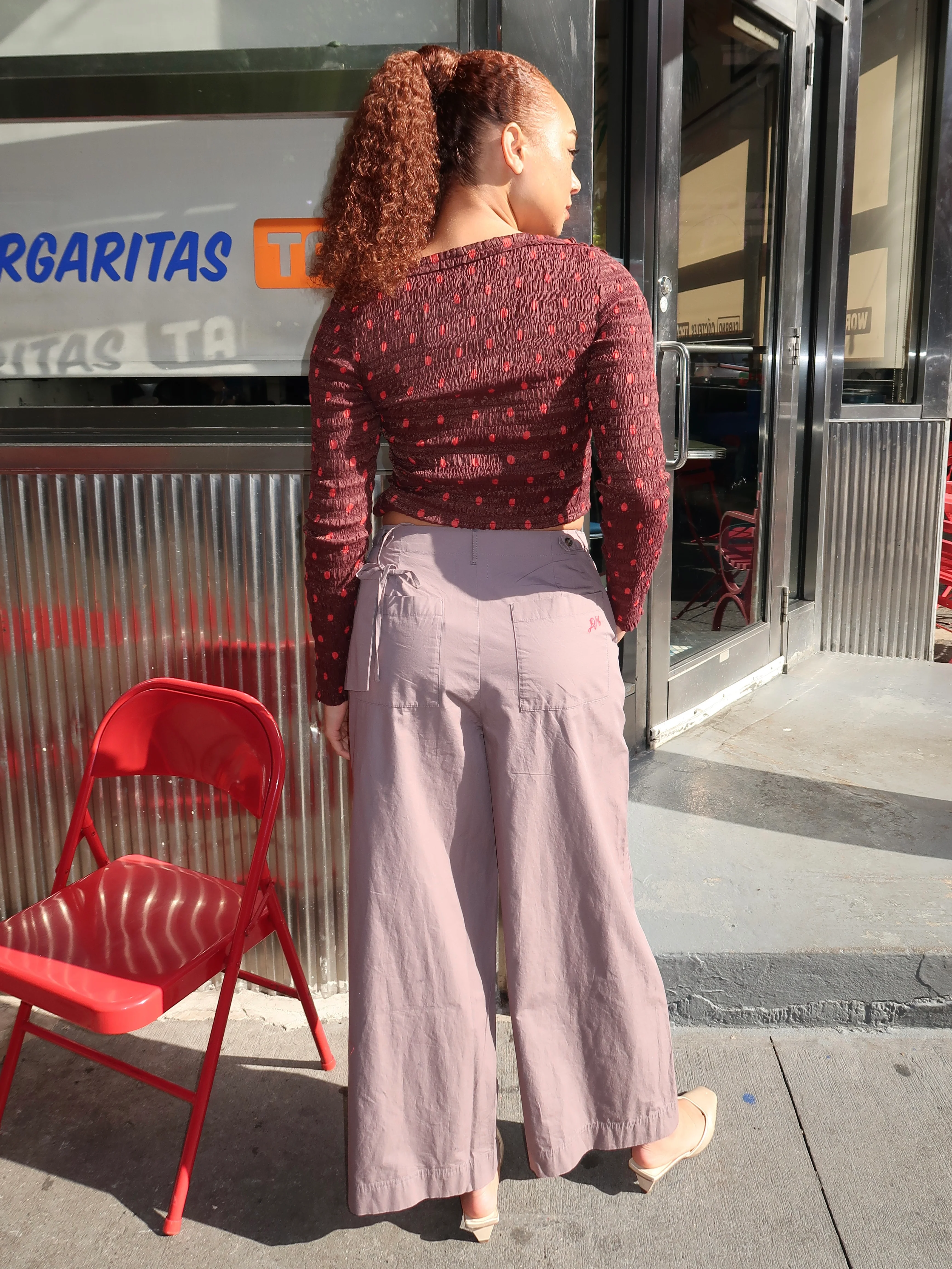 Tatiana Trouser in Grey - Image 3