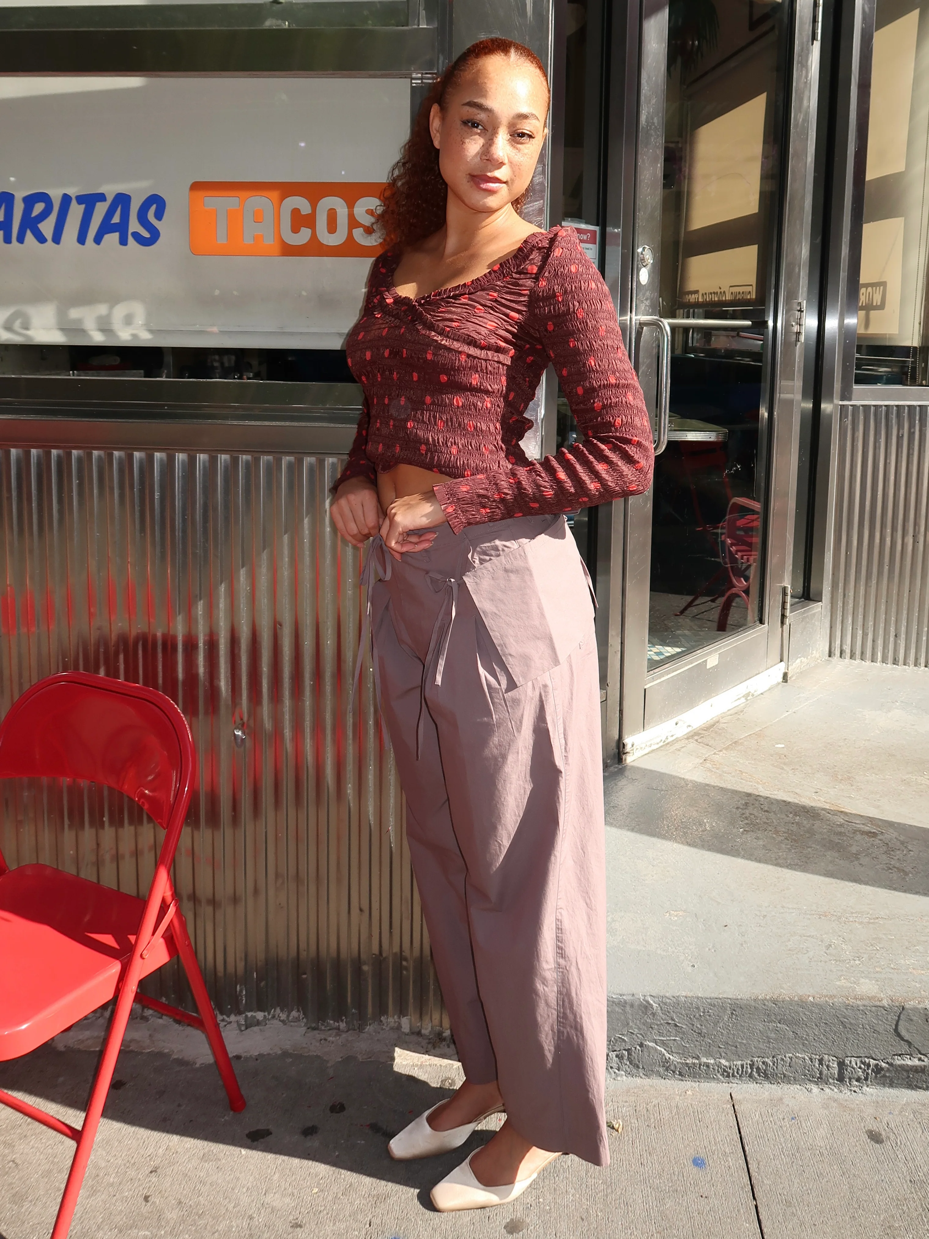 Tatiana Trouser in Grey - Image 4