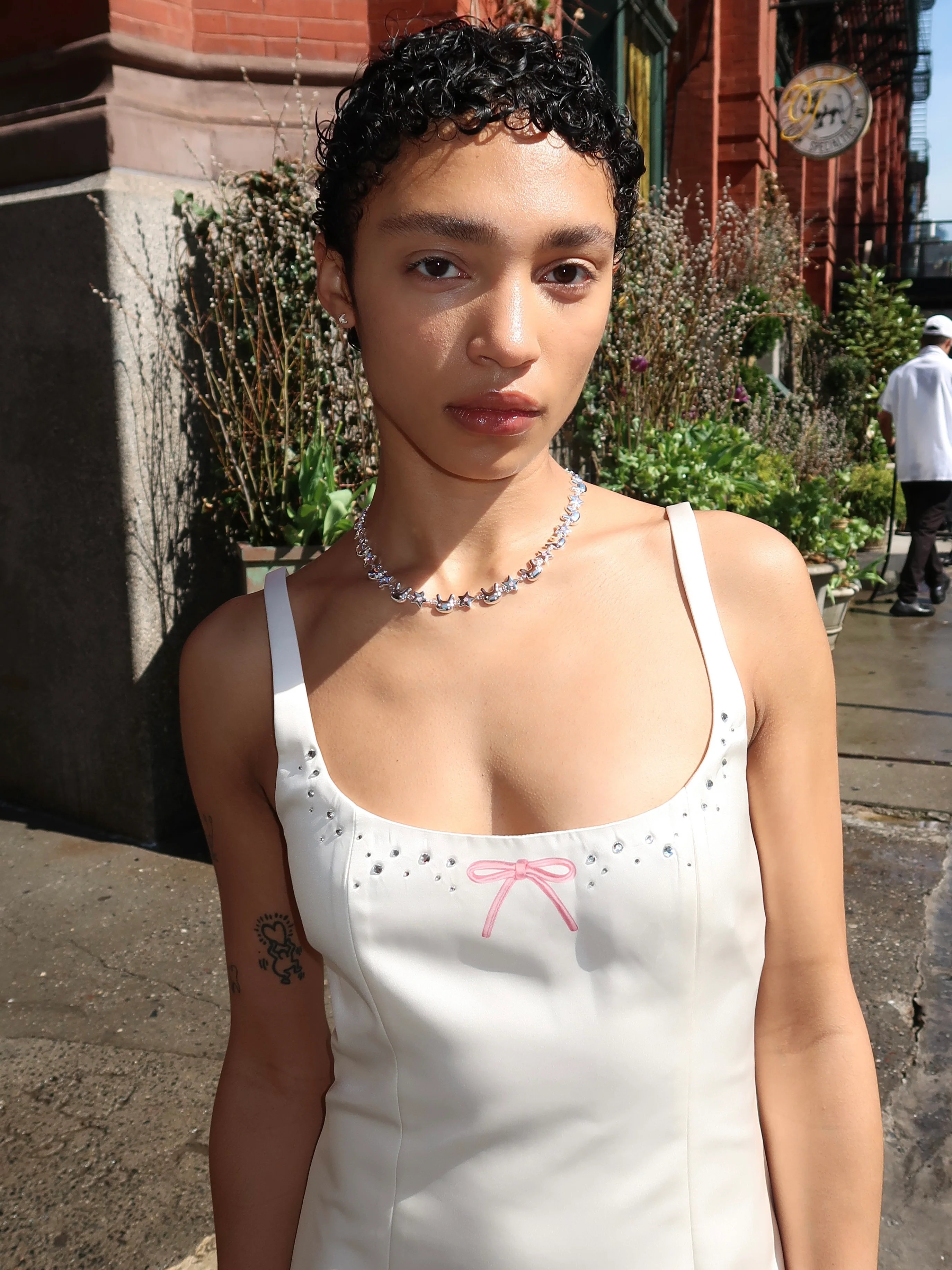 Terminator Bunny Star Necklace in Silver - Image 4