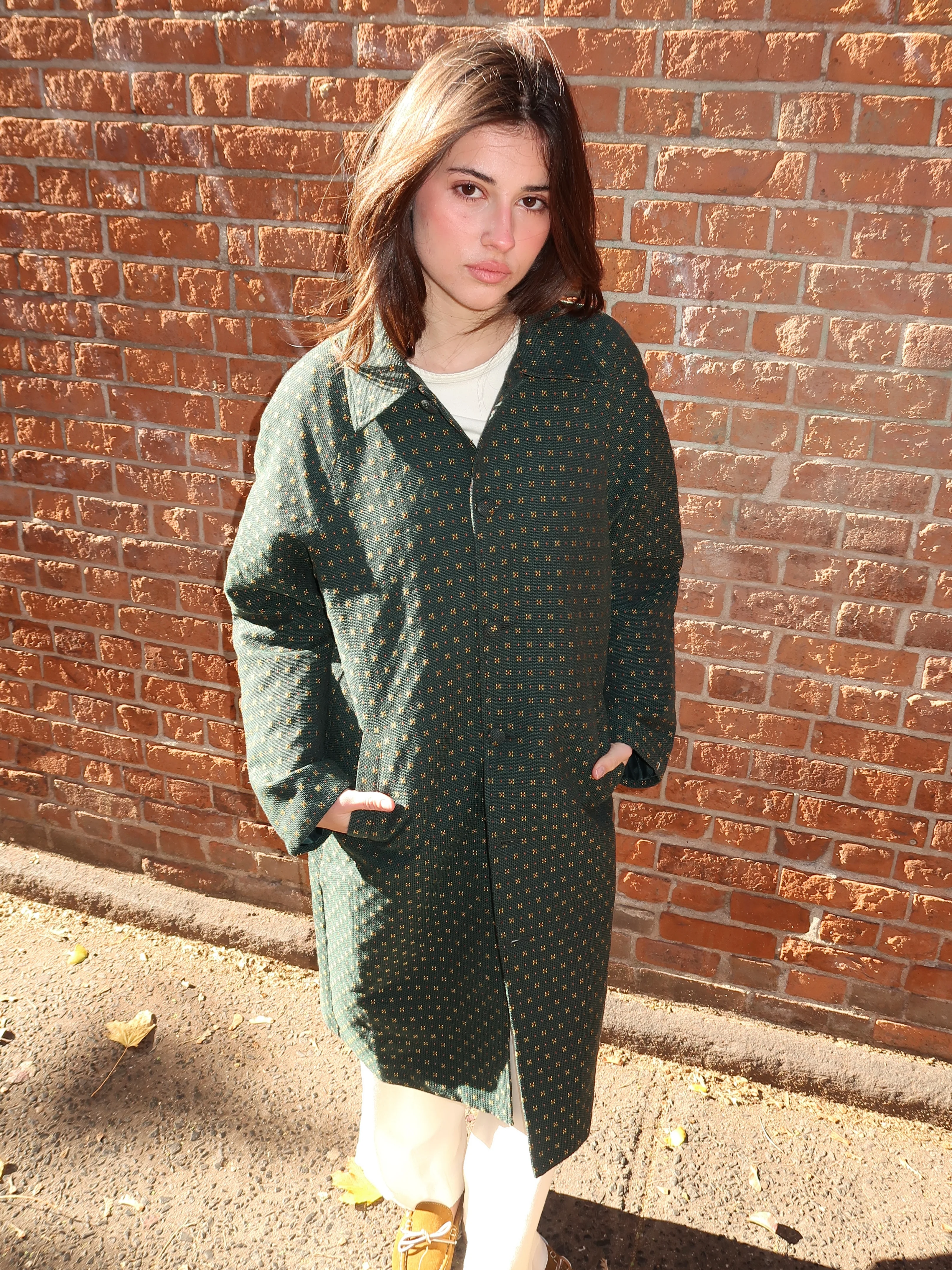 The Daisy Coat in Oregano - Image 4