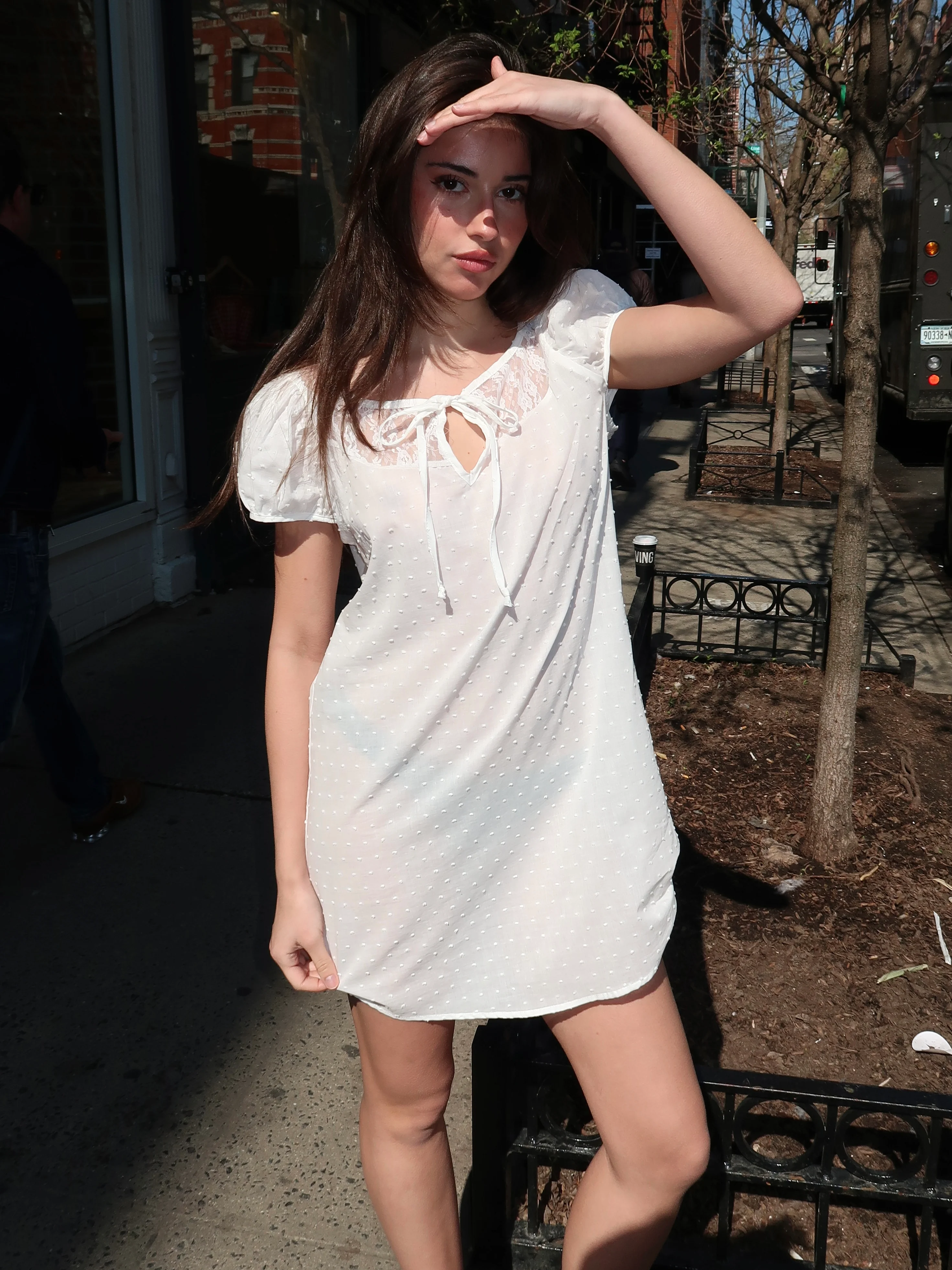The Margaret Dress in White