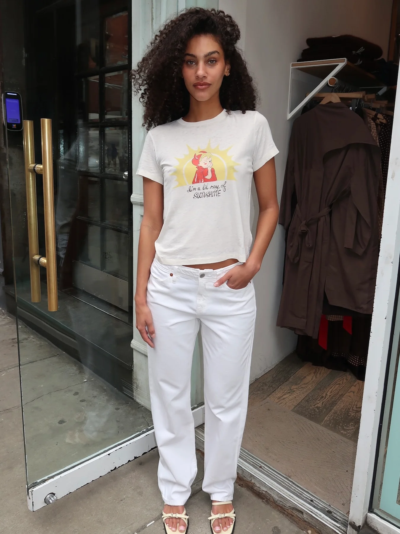 The Sanasa Jean in Blanco