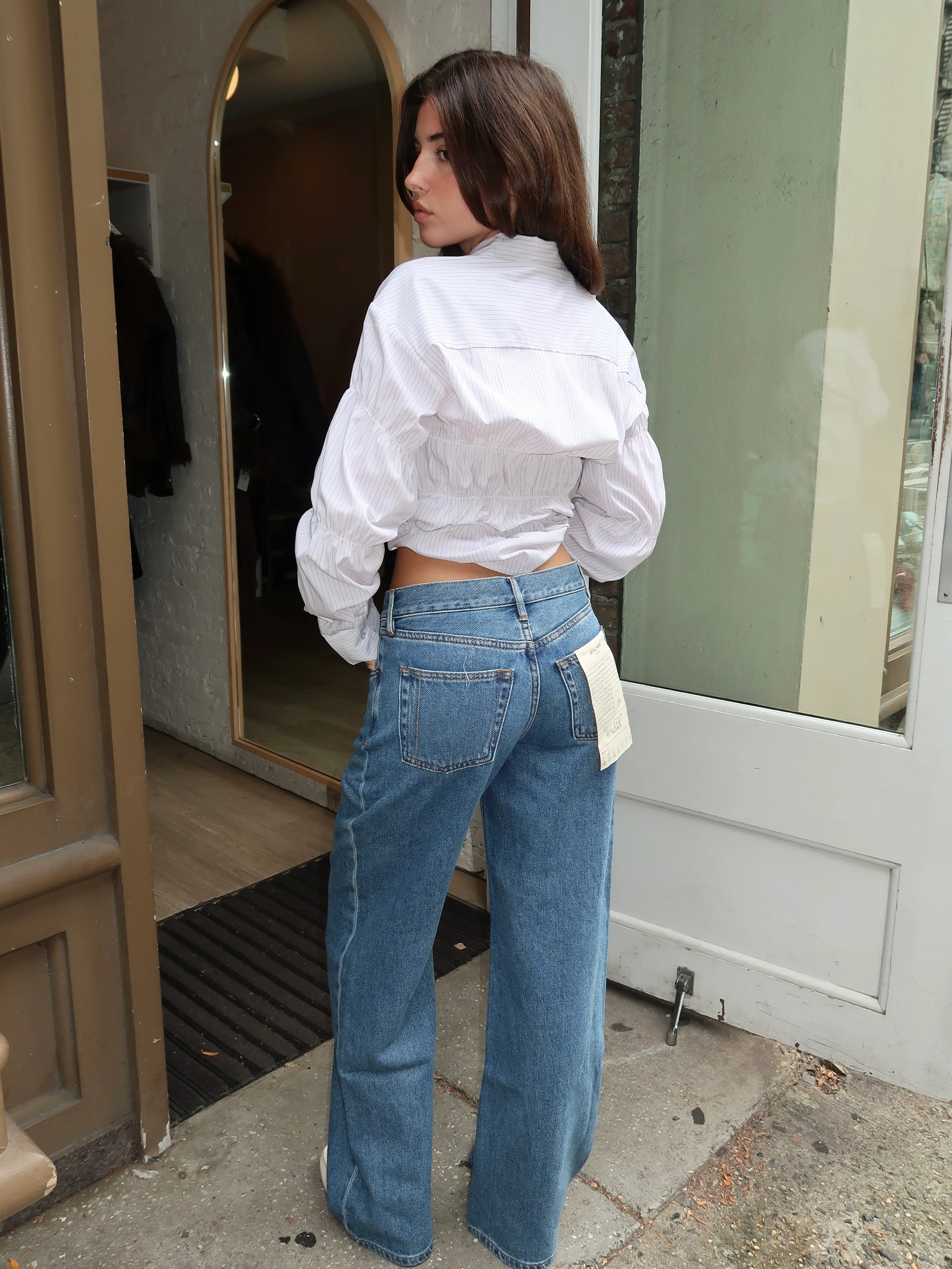 Walker Jean in Cloud Classic Blue - Image 3