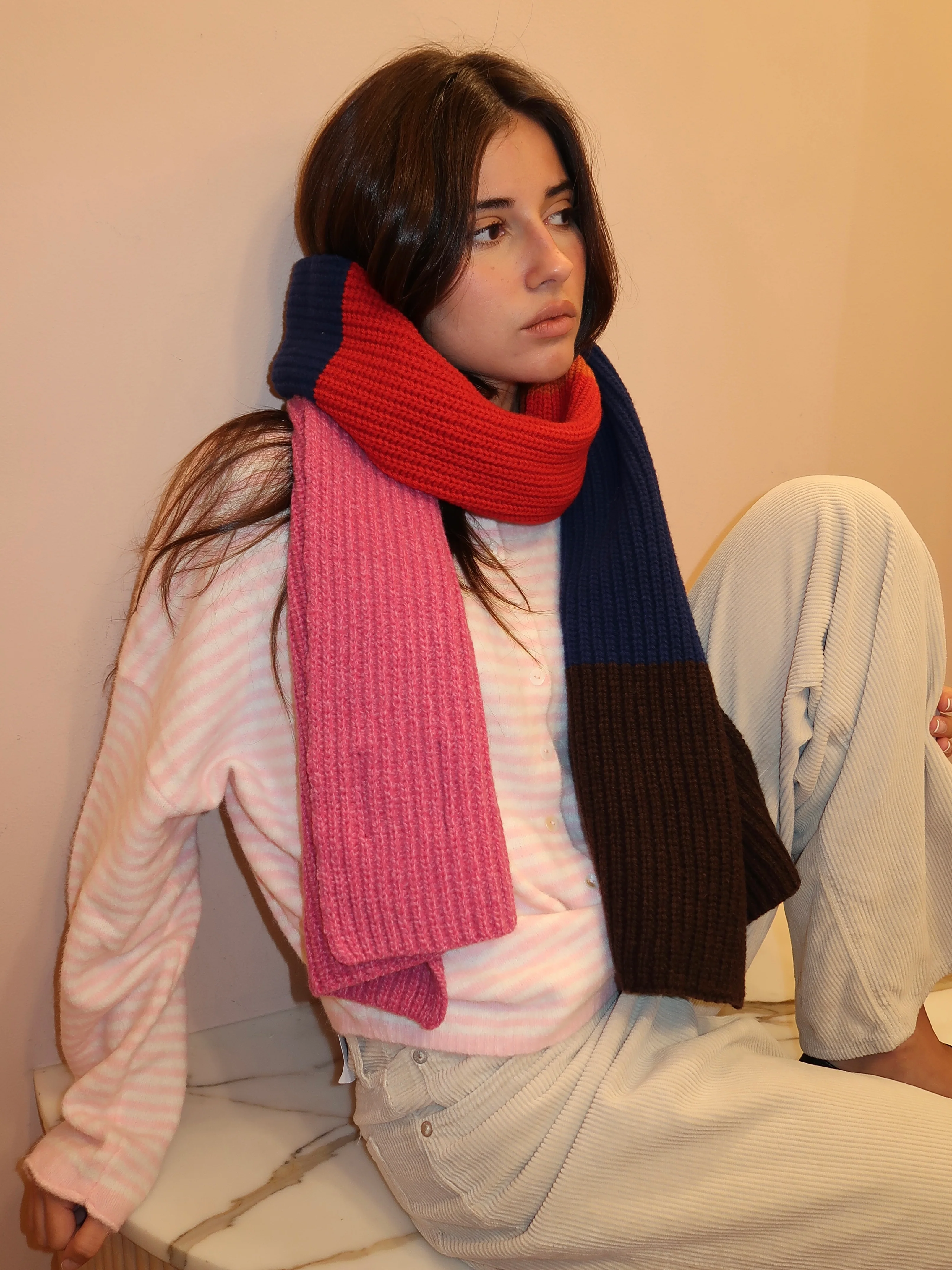 Yellowstone Ghede Scarf in Multicolor - Image 3