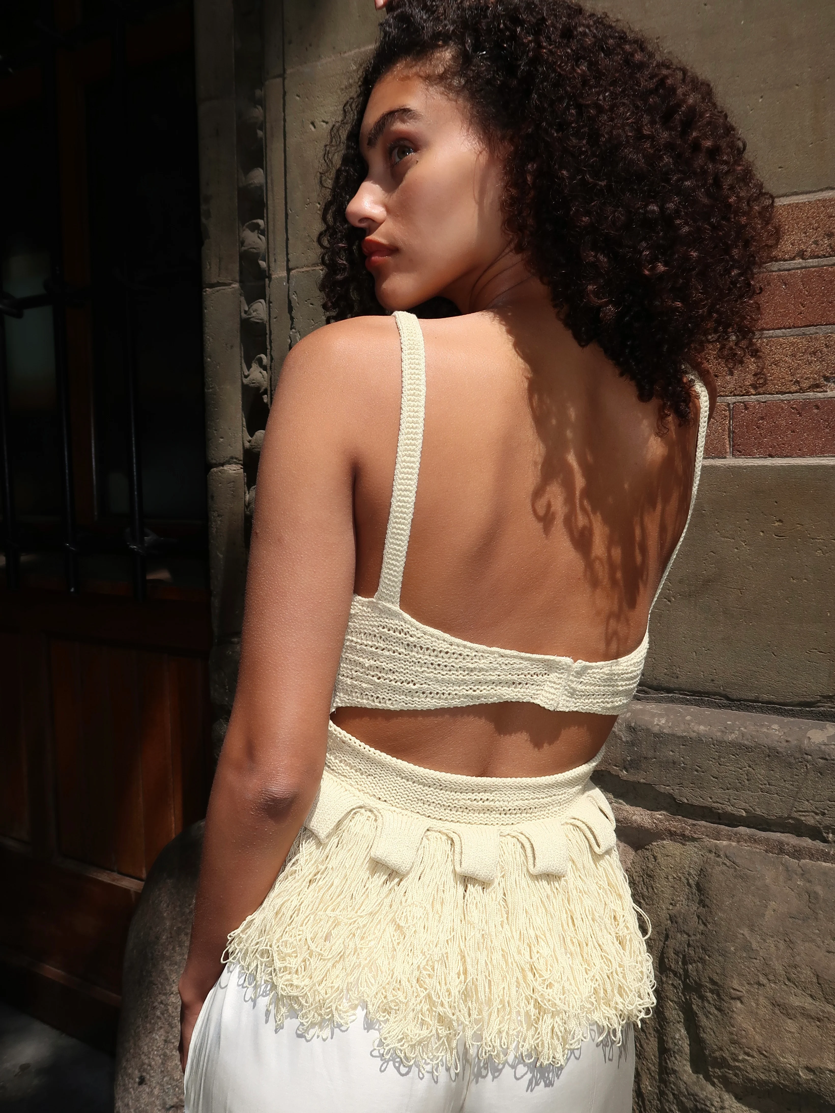 Zulma Top in Dusty Yellow - Image 3